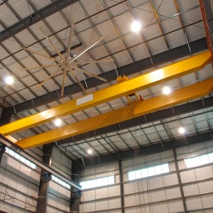 호이스트 트롤리가있는 더블 거더 오버 헤드 크레인