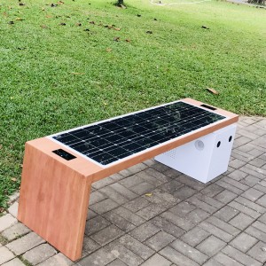 Solar Products Trending 2019 백 레스 파크 벤치 시트 스마트 스트리트 가구