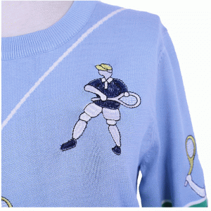 사용자 지정된 OEM 디자인 수 놓은 스웨터 니트 스웨터 남자