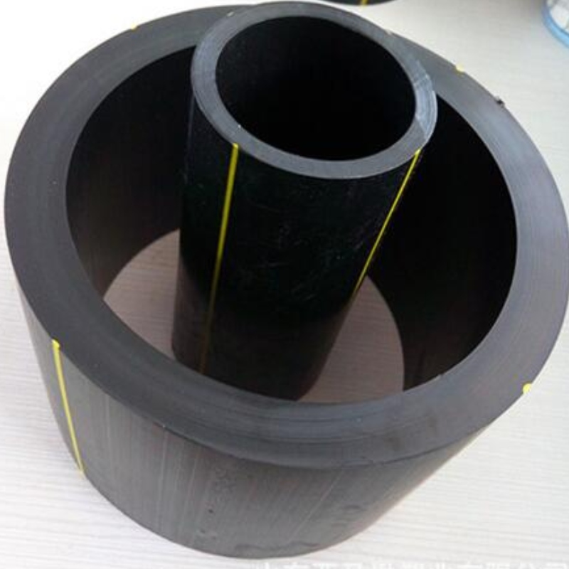 노란색 라인 HDPE 가스 파이프 중국 공급 업체