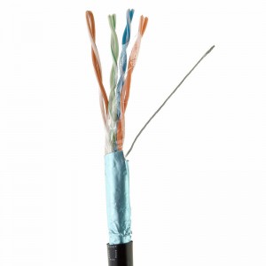 이더넷 케이블 CAT5E 케이블 차폐 (FTP) 부팅 됨