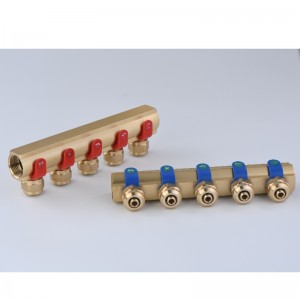 CDF10.1 ... 황동 구리 물 매니 폴드