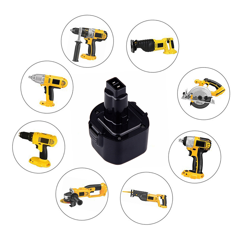 Dewalt DE9062, DW9061, DW9062에 대 한 9.6V 1700mAh Ni Cd 충전식 드릴 배터리