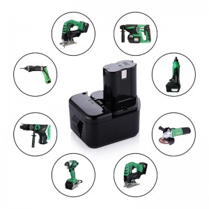 Hitachi EB1215, EB1214S, EB1220HS에 대한 중국 공급 업체 12V Ni-Mh 3000mAh 전원 드릴 교체 배터리