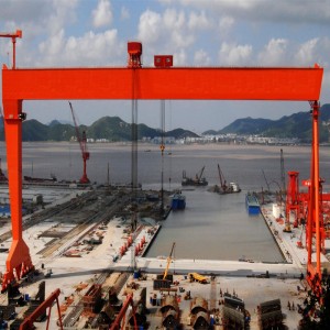 조선 용 더블 거더 갠트리 크레인