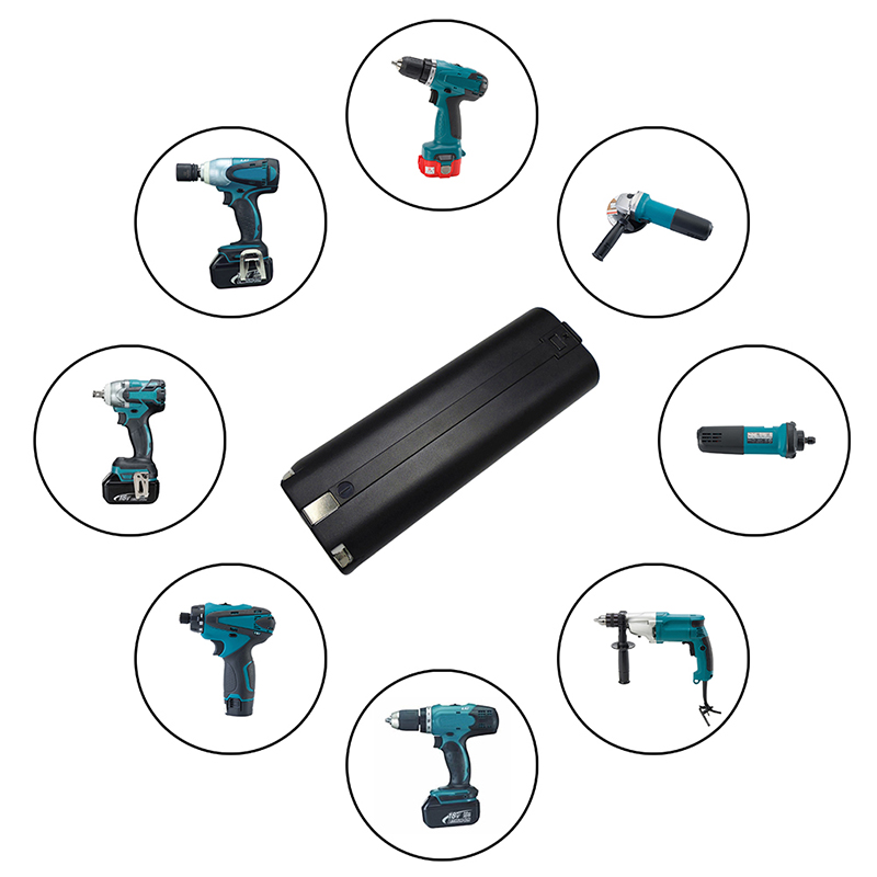 Makita 7000, 7002, 7033 용 Ni-Cd 2000mAh 7.2V 충전식 전동 공구 배터리