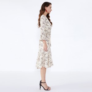 꽃 숙녀 사무복 드레스 여성 캐주얼 댄스 파티 드레스 JCGJ190315070