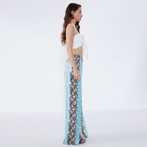 고품질 최신 디자인 진동 진동 여성 하렘 바지 팬츠