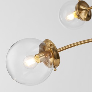 노르딕 단순한 성격 크리에이티브 불규칙 호텔 샹들리에 Km2104