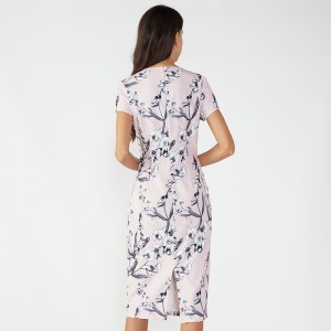 폴리 에스터 레이디 패션 한국어 크로 셰 뜨개질 긴 라이크라 복장