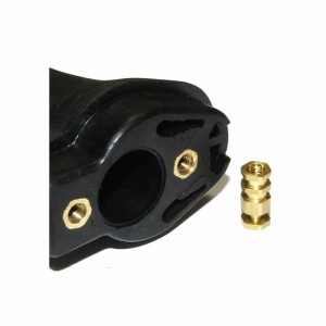 주문을 받아서 만들어진 플라스틱 삽입 조형 부속