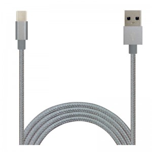 데이터 케이블 유형 C 순수 컬러 나일론