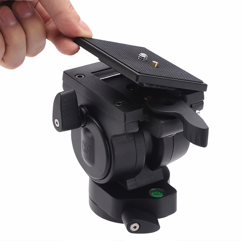 새로운 디자인 Diat DT650 전문 카메라 비디오 삼각대 중장비 삼각대 알루미늄 마그네슘 합금 비디오 카메라 삼각대