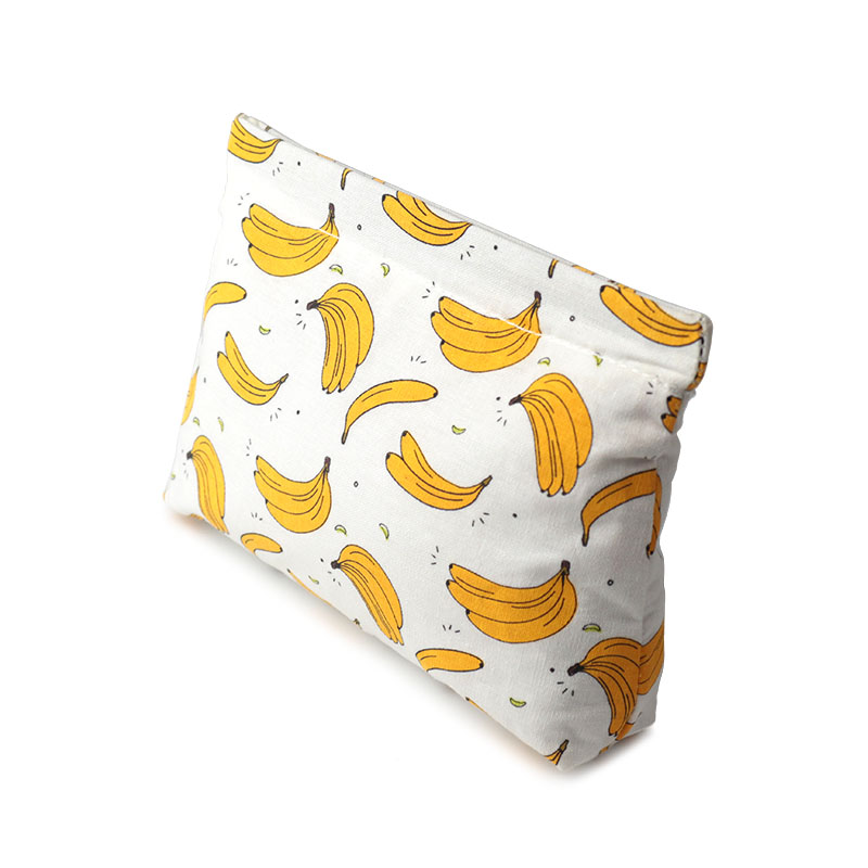 100 % 천연 바나나 섬유 인기 화장품 가방