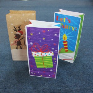 인쇄 디자인 종이 가방 작은 선물 가방 크래프트 재료 포장 가방에 대 한