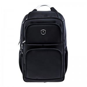 17SA-6601F 큰 다기능 포켓 금속 손잡이 최고급 옥스포드 나일론 17 인치 노트북 가방