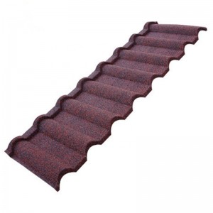 컬러 스톤 지붕 타일