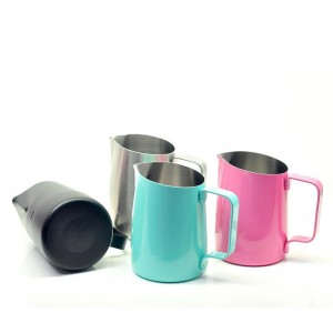 400ml \u0026 600ml 스테인레스 스틸 스타 에스프레소 거품 용기