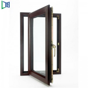 불 산 이중 음영 알루미늄 주거용 하우스 프렌치 캐슬 창