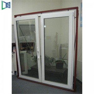양면 열기 이중 강화 유리 알루미늄 경사 및 분말 코팅 회색으로 Windows 필리핀