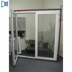 양면 열기 이중 강화 유리 알루미늄 경사 및 분말 코팅 회색으로 Windows 필리핀