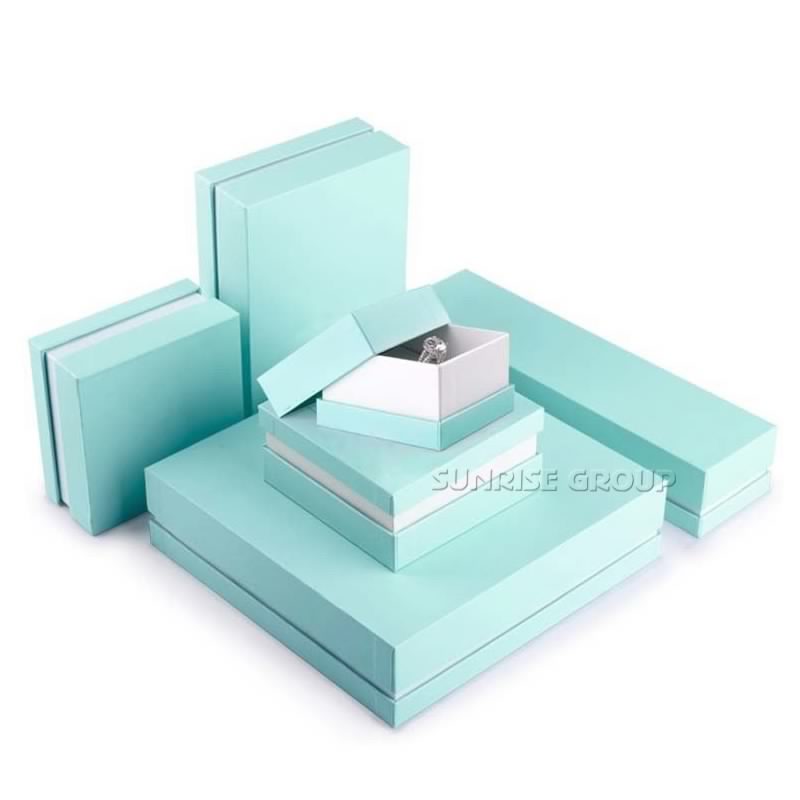 선 라이즈 싼 고품질 인쇄 된 보석 반지 팔찌 선물 상자 도매