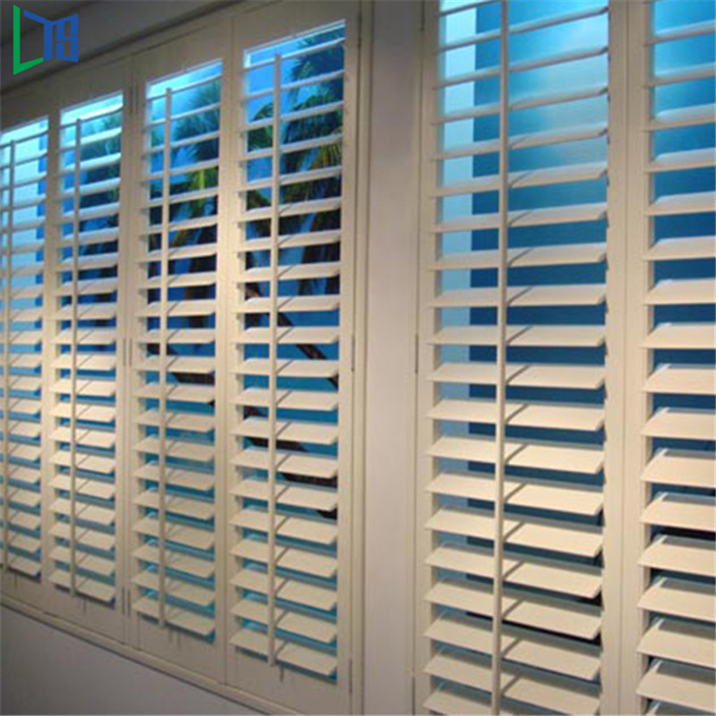 2019 뜨거운 판매 보안 럭셔리 Jalousie 창 셔터 알루미늄 나무 Louvered Windows as / Nz2208