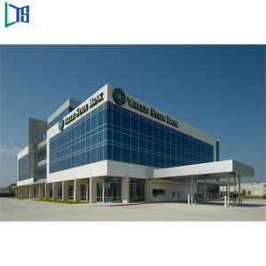 상업적인 Morden 건물 외부 알루미늄위원회 알루미늄위원회 이중 유리제를 가진 유리제 커튼 벽