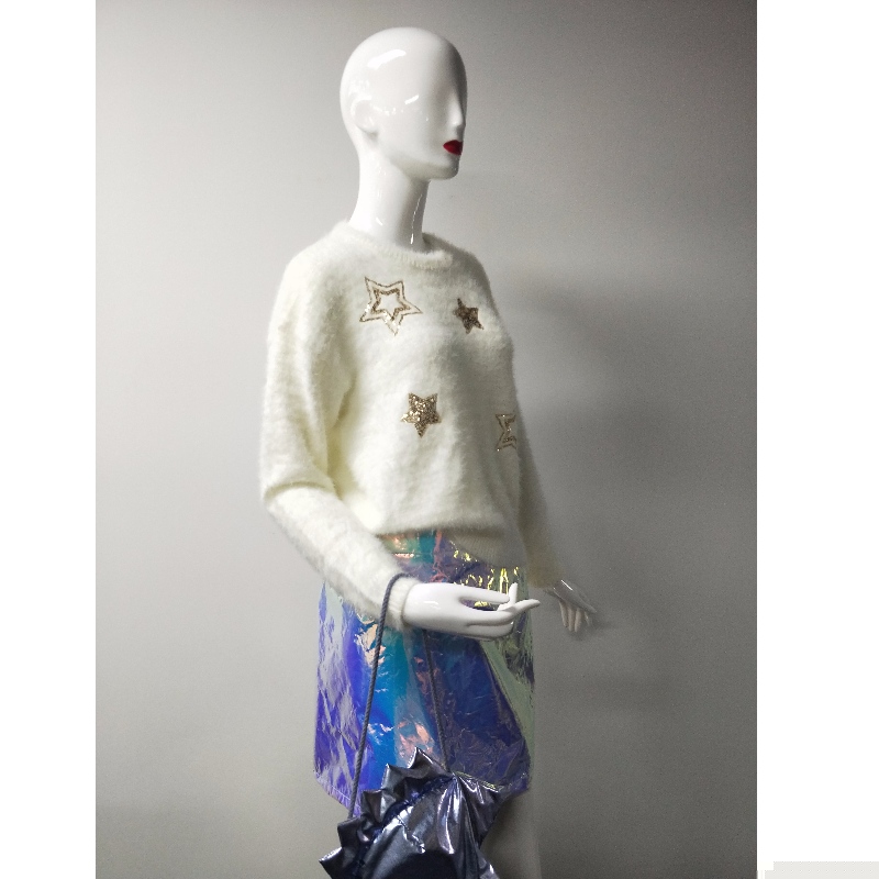 화이트 스웨터 RLWS0003F