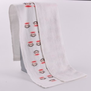 단일 루프 인쇄 된 핸드 타올