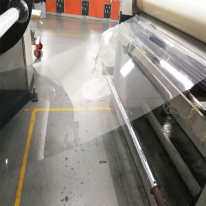 뜨거운 판매 0.38mm 진공 성형을위한 투명 PET 플라스틱 필름