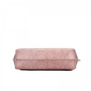 HD0823-- 공장 직접 판매 핑크 야채 PU 가죽 쇼핑 가방