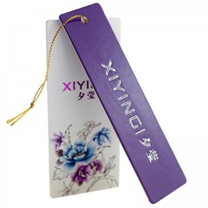 크리 에이 티브 패션 의류 hangtag 사용자 정의 만든 6