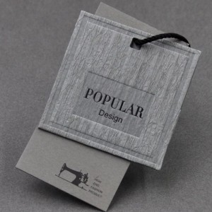 크리 에이 티브 패션 의류 라벨 hangtag 사용자 정의 만든 8