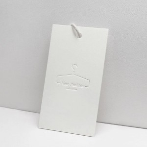 크리 에이 티브 패션 의류 라벨 hangtag 사용자 정의 만든 8