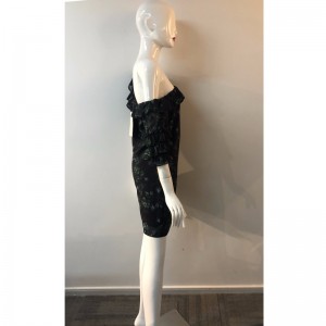 플로랄 숄더 드레스 JLWD0013