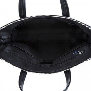 18SG-6819F 남성용 가죽 서류 가방 대용량 15.6 인치 노트북 비즈니스 서류 가방 가죽