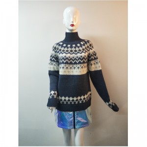 블루 애비뉴 얼라이언스 FAIRISLE PATTERN JUMPER RLWS0014F