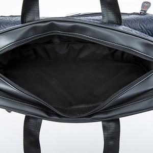 18SG-7031D 남자 PU 가죽 메신저 가방 남성 비즈니스 노트북 컴퓨터 서류 가방 지퍼 전면 포켓 숄더 핸드백