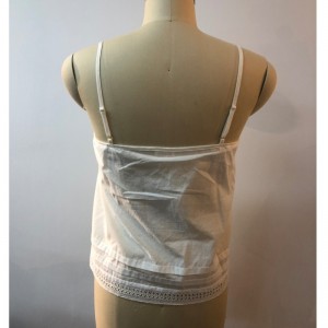 화이트 스팟 버튼 DETAIL VEST JLWB0007