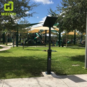 야외 사용을위한 스마트 태양열 USB 휴대 ​​전화 충전 스테이션