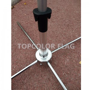 광고 야외 깃털 깃발