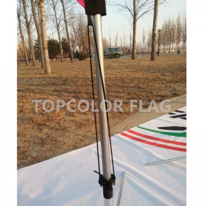 야외 인쇄 광고 비즈니스 깃털 깃발 비치 플래그