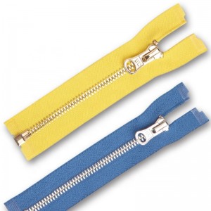 메탈 지퍼 마감 지퍼 메탈 지퍼 폐쇄 엔드 및 오픈 엔드 두 가지 방법 3