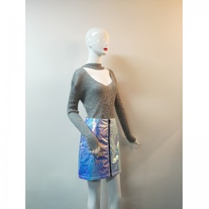 그레이 숙녀 스웨터 RLWS0085F