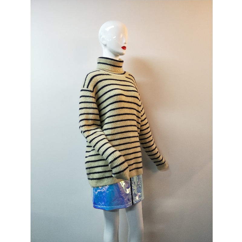 GREAM u0026 NAVY STRIPE SWEATER RLWS0101F