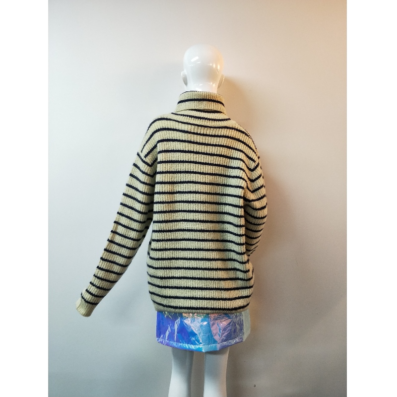 GREAM u0026 NAVY STRIPE SWEATER RLWS0101F