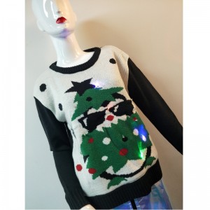 카툰 프린트 스웨터 RLWS0103F