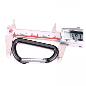 carabiner 옥외 등반 장비 등산 버클 안전 후크 등산 빠른 걸어