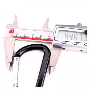 carabiner 옥외 등반 장비 등산 버클 안전 후크 등산 빠른 걸어